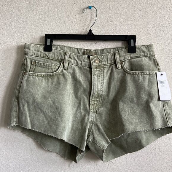 Guess Marino Shorts NWT Sz 31 Verve green - Picture 7 of 12